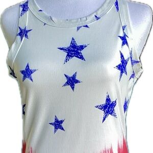 Patriotic Women's Tank Top NWOT